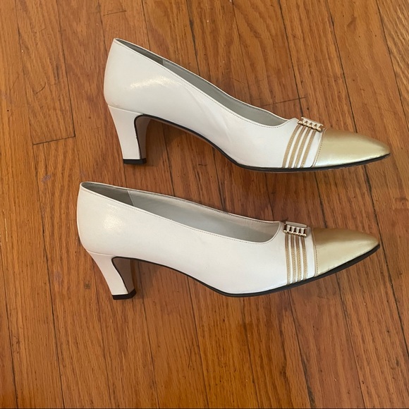 Vintage. Roberto Capucci. Italian Leather Shoes sz 9.5 - Picture 3 of 13